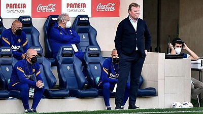 Koeman se perderá el partido contra el Atlético de Madrid tras confirmarse su sanción Koeman se perderá el partido contra el Atlético de Madrid tras confirmarse su sanción