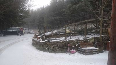 Un manto bianco ha ricoperto le cime del Gennargentu Un manto bianco ha ricoperto le cime del Gennargentu