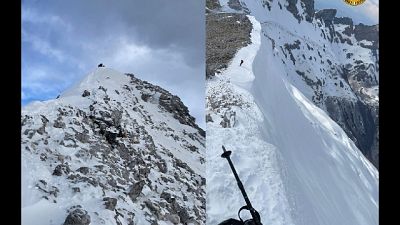 In Toscana, intervenuto il soccorso alpino con squadre da terra In Toscana, intervenuto il soccorso alpino con squadre da terra