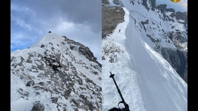 In Toscana, intervenuto il soccorso alpino con squadre da terra