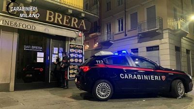 I controlli eseguiti dai carabinieri di Milano I controlli eseguiti dai carabinieri di Milano