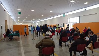 Il 5% della popolazione ha completato i richiami Il 5% della popolazione ha completato i richiami