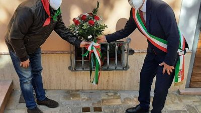 Prima storica posa in provincia Pescara:sindaco, mai dimenticare Prima storica posa in provincia Pescara:sindaco, mai dimenticare