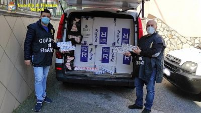 250mila euro il valore delle "bionde", anche sanzioni anti covid 250mila euro il valore delle "bionde", anche sanzioni anti covid