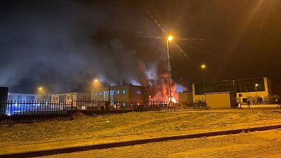A Levane, vicino ai fabbricati distrutti da un rogo 6 giorni fa
