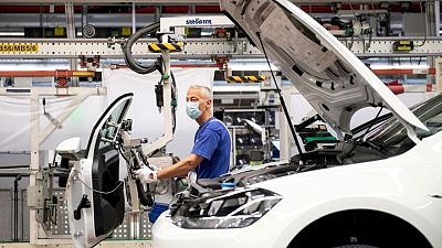 German industrial orders surge on strong domestic demand German industrial orders surge on strong domestic demand