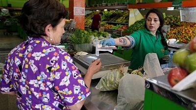 Colombia registra inflación de 0,59% en abril Colombia registra inflación de 0,59% en abril