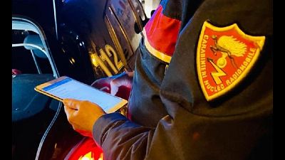 Carabinieri notificano nella notte decreto emesso dalla Procura Carabinieri notificano nella notte decreto emesso dalla Procura