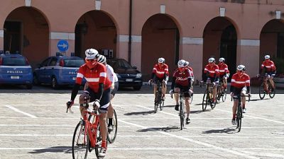 Partenza da Questura Venezia, pedalata oggi e domani Partenza da Questura Venezia, pedalata oggi e domani