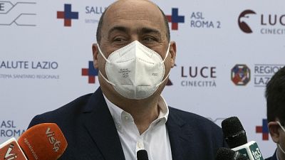 Ha ricevuto la prima dose di Astrazeneca all'hub di Termini Ha ricevuto la prima dose di Astrazeneca all'hub di Termini