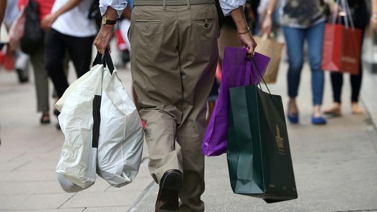 UK shopper numbers down 4.1% last week, dented by rain: Springboard