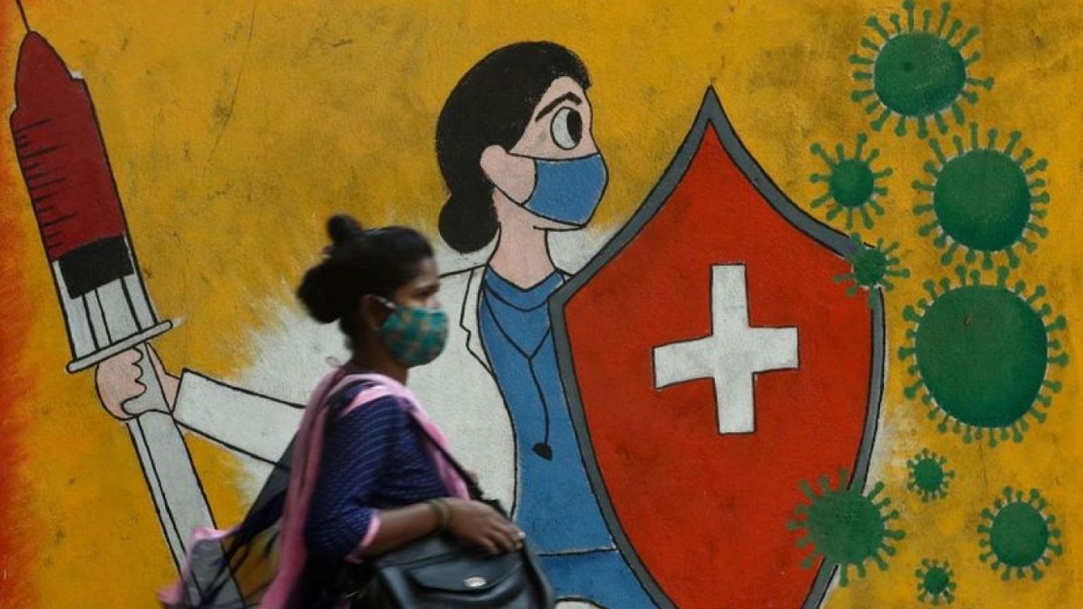 Complicaciones por "hongo negro" agravan problemas de COVID-19 en India