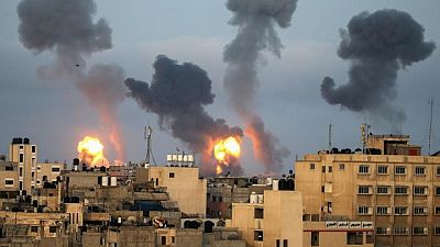 Palestinian rocket fire, Israeli strikes in Gaza run into second day Palestinian rocket fire, Israeli strikes in Gaza run into second day