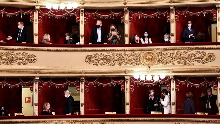 La Scala de Italia reabre al público después de seis meses de cierre por la pandemia