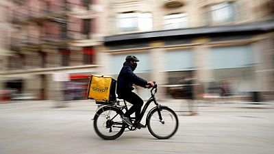 Gig-economy riders in Spain must become staff within 90 days under new rule Gig-economy riders in Spain must become staff within 90 days under new rule