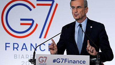 Bank of France governor sees French 2021 economic growth of at least 5.5% Bank of France governor sees French 2021 economic growth of at least 5.5%