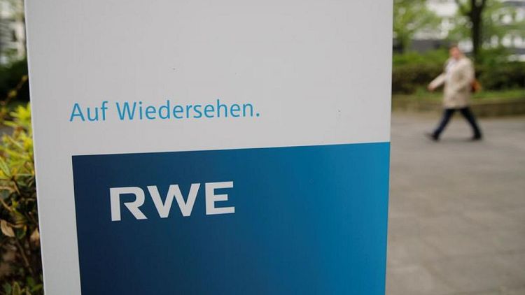 Hit by weather, RWE's core profit falls a third in Q1