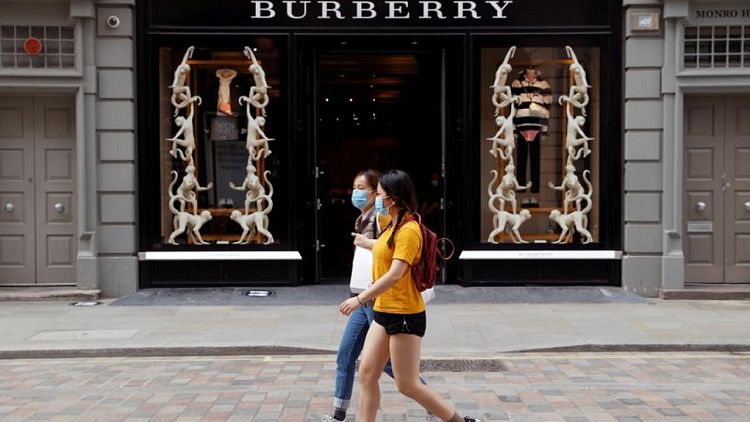 Burberry says recovery from COVID-19 accelerating