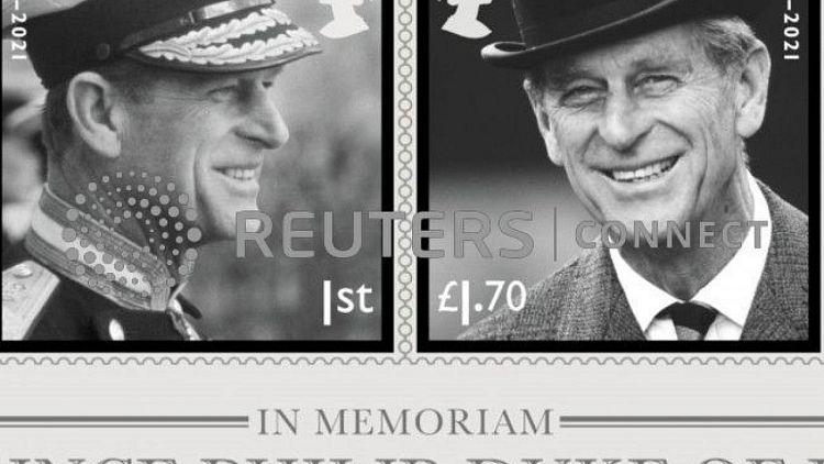 Nuevos sellos del Royal Mail presentan diferentes estilos del príncipe Felipe