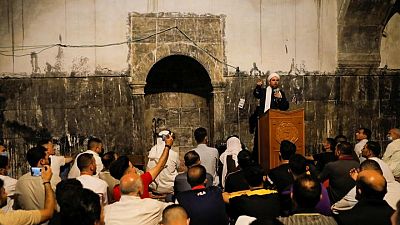 Eid prayers return to Mosul mosque ruined in Islamic State war Eid prayers return to Mosul mosque ruined in Islamic State war