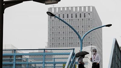 Japan second quarter economic growth forecasts cut sharply on coronavirus restrictions - Reuters poll Japan second quarter economic growth forecasts cut sharply on coronavirus restrictions - Reuters poll