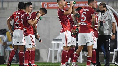 Futbolistas colombianos piden aplazar partidos de liga por las protestas Futbolistas colombianos piden aplazar partidos de liga por las protestas