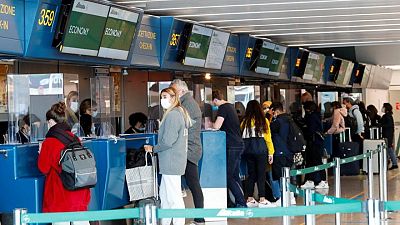 Italia levanta la cuarentena para viajeros de la UE, Reino Unido e Israel Italia levanta la cuarentena para viajeros de la UE, Reino Unido e Israel