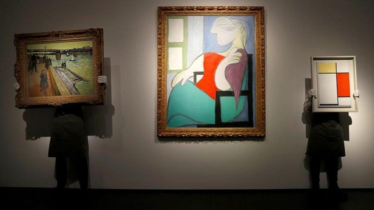 لوحة زيتية لبيكاسو تباع بأكثر من مئة مليون دولار في مزاد بنيويورك