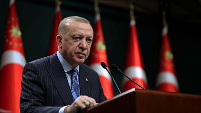 Erdogan's meet with U.S. CEOs to highlight ties -embassy Erdogan's meet with U.S. CEOs to highlight ties -embassy