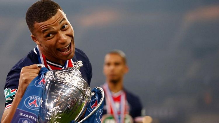 Mbappé brilla y lleva al PSG a ganar la Copa de Francia