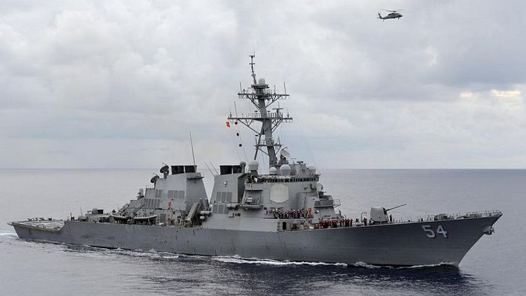 China condena el tránsito de un buque de guerra de EEUU por el estrecho de Taiwán