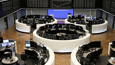 European stocks up ahead of business activity data, Richemont shines