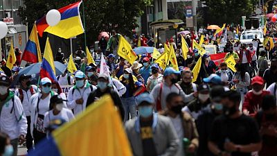 Dozens of Colombian roads still blocked amid anti-government protests
