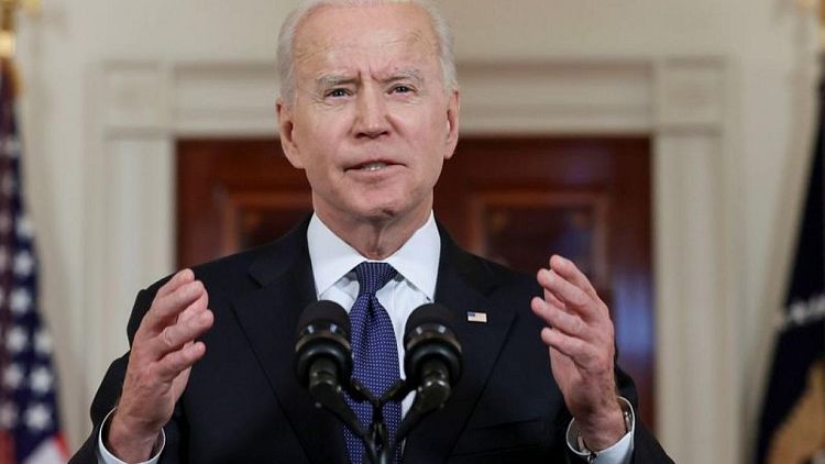 Biden hails ceasefire, vows U.S. will help Gaza with humanitarian aid