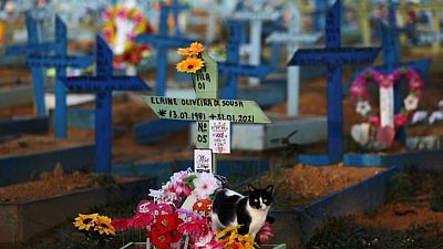 Brasil registra 2.215 nuevas muertes por COVID-19, total de decesos superan los 446.000 Brasil registra 2.215 nuevas muertes por COVID-19, total de decesos superan los 446.000