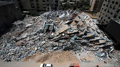 'Like a tsunami': Gazans emerge to see the damage after fighting ends 'Like a tsunami': Gazans emerge to see the damage after fighting ends