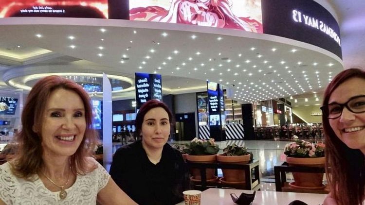 Social media postings appear to show Dubai ruler's daughter