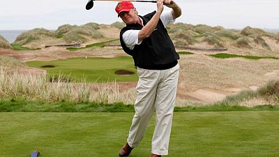 Exclusive: Court action seeks probe of Trump’s Scottish golf course buys