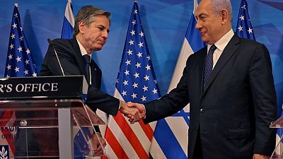 Blinken anuncia ayuda de EEUU a Gaza y se compromete a reabrir el consulado en Jerusalén Blinken anuncia ayuda de EEUU a Gaza y se compromete a reabrir el consulado en Jerusalén