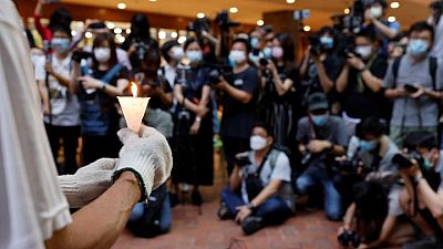 Hong Kong bans Tiananmen vigil for second year running, citing coronavirus Hong Kong bans Tiananmen vigil for second year running, citing coronavirus
