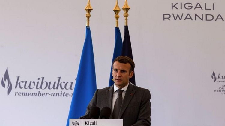 France's Macron says 'apologise' is not the right word in Rwanda genocide