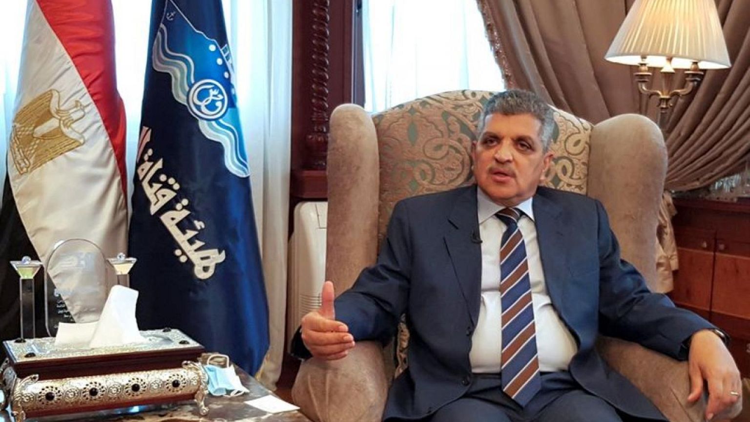 رئيس هيئة قناة السويس: إيرادات القناة زادت 11.2 % من 20 يناير إلي 20 أغسطس