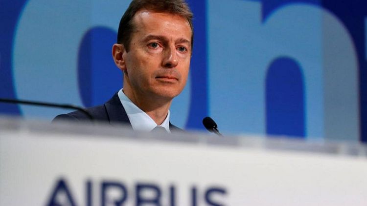 Airbus CEO says focusing on evolving existing portfolio