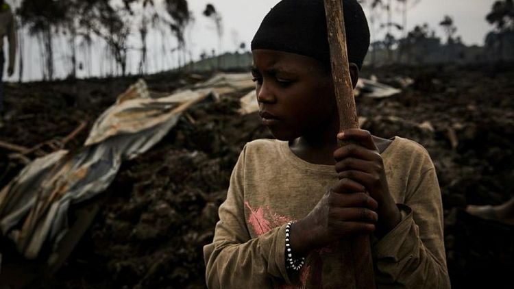 Unas 400.000 personas necesitan ayuda tras huir de volcán en el Congo: ONU
