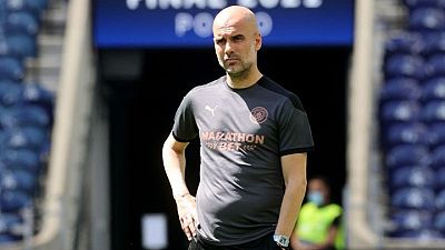 Guardiola dice que dejar jugadores fuera de la final de Champions es "terrible" Guardiola dice que dejar jugadores fuera de la final de Champions es "terrible"