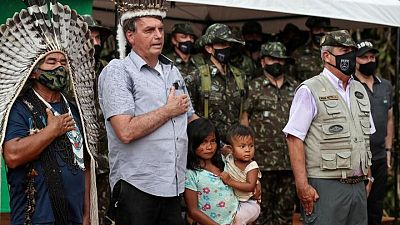 Bolsonaro visits indigenous reservations in Amazon for first time Bolsonaro visits indigenous reservations in Amazon for first time