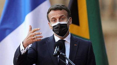 Macron says France will help Africa make more COVID-19 vaccines locally