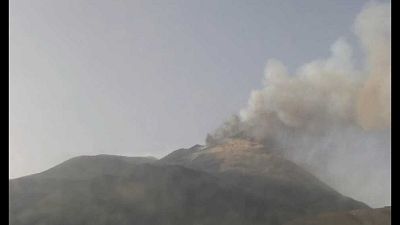 Ennesima attività dal Cratere di Sud-Est del vulcano