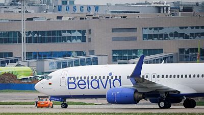 Belarus airline chief decries airspace restrictions by EU states Belarus airline chief decries airspace restrictions by EU states
