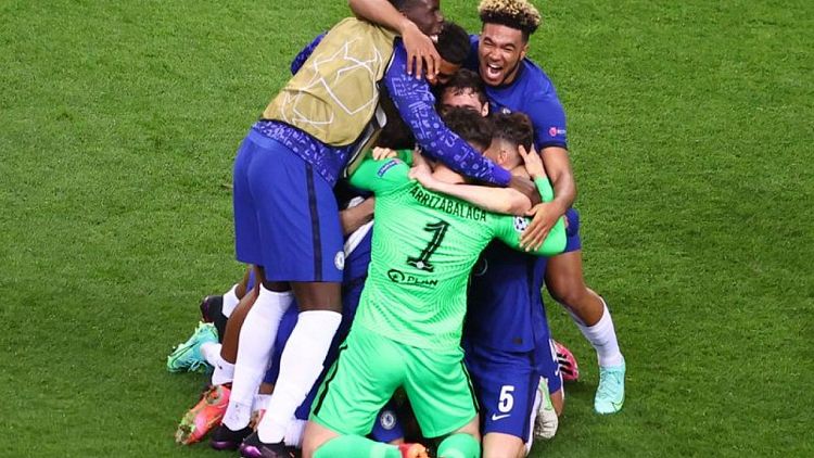 Chelsea vence 1-0 al Manchester City en la final de la Liga de Campeones con gol de Havertz